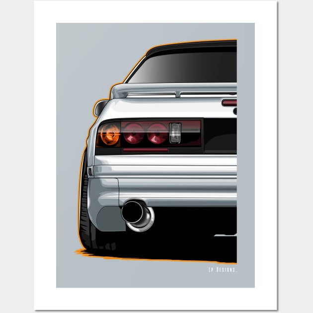 Rx-7 Fc3s - Frame Wall Art by LpDesigns_